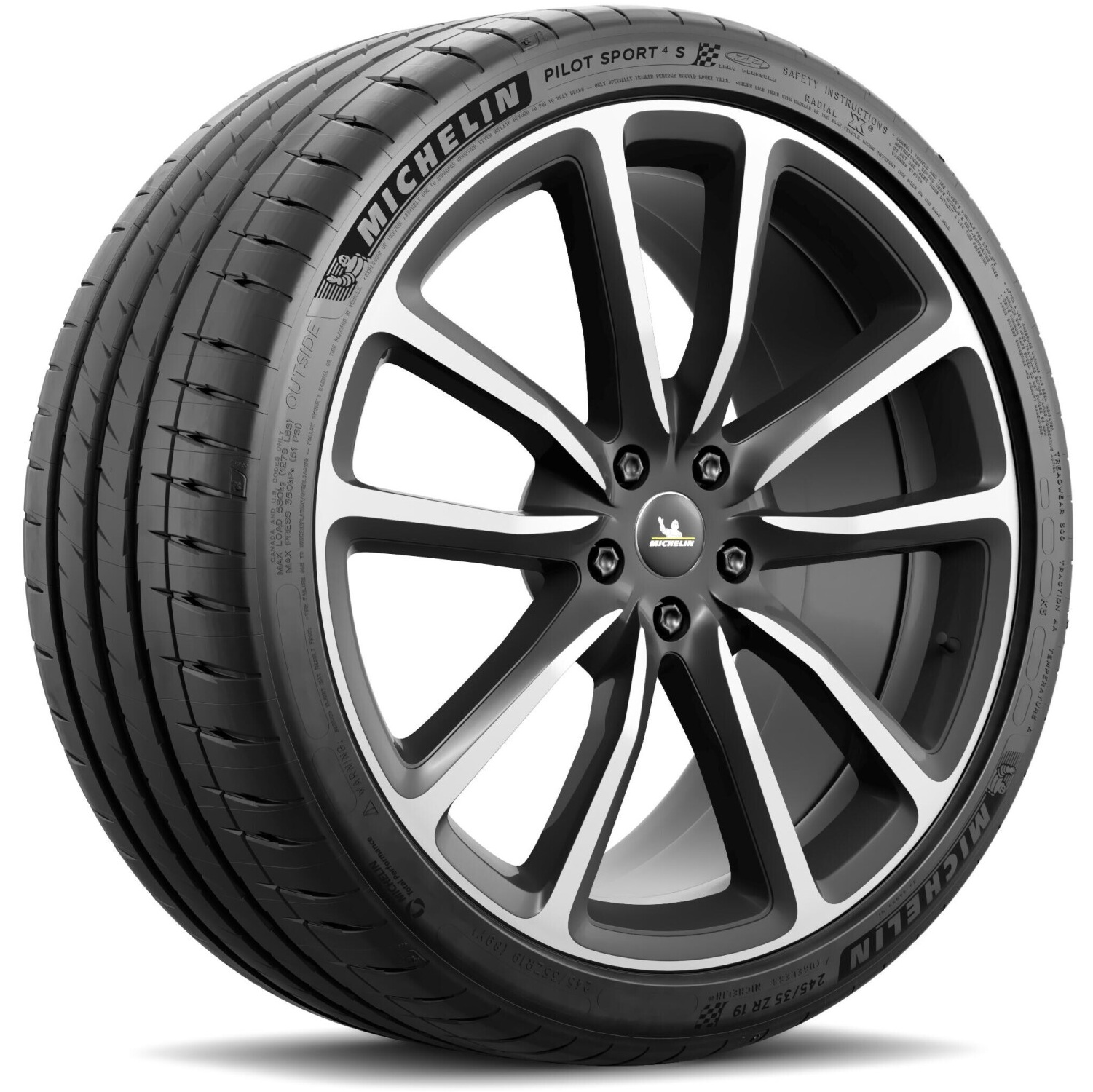 Michelin Pilot Sport 4 S 245/35 ZR19 (89Y) ZP — изображение 2
