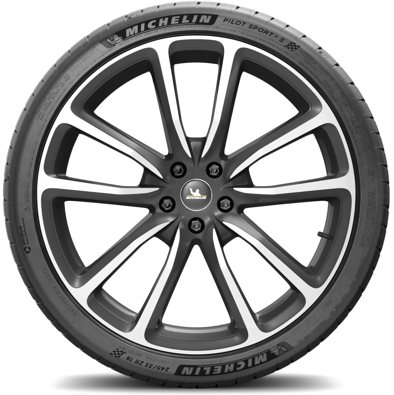 Michelin Pilot Sport 4 S 245/35 ZR19 (89Y) ZP — изображение 3