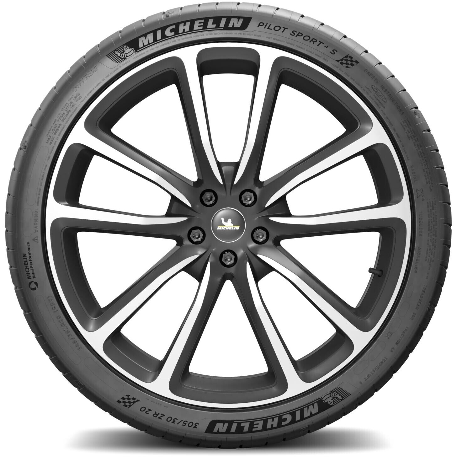 Michelin Pilot Sport 4 S 305/30 ZR20 (99Y) ZP — изображение 3